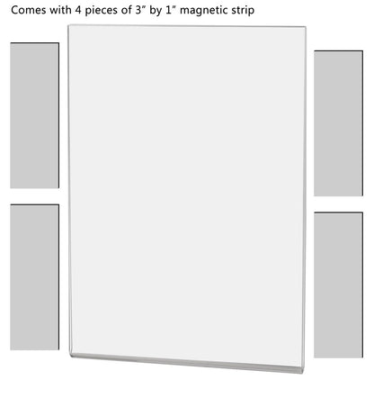 Magnetic 5"W x 7"H Sign Holder Metal Mount