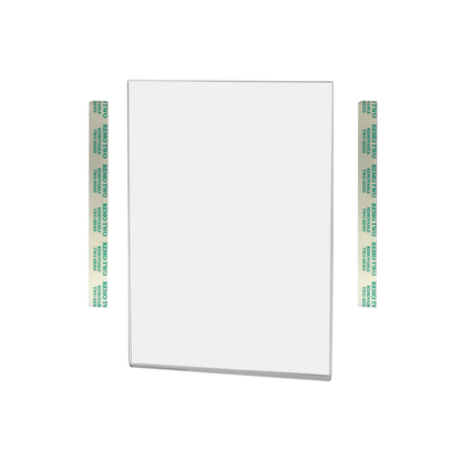 5"W x 7"H Wall Sign Holder with Double Sided Tape