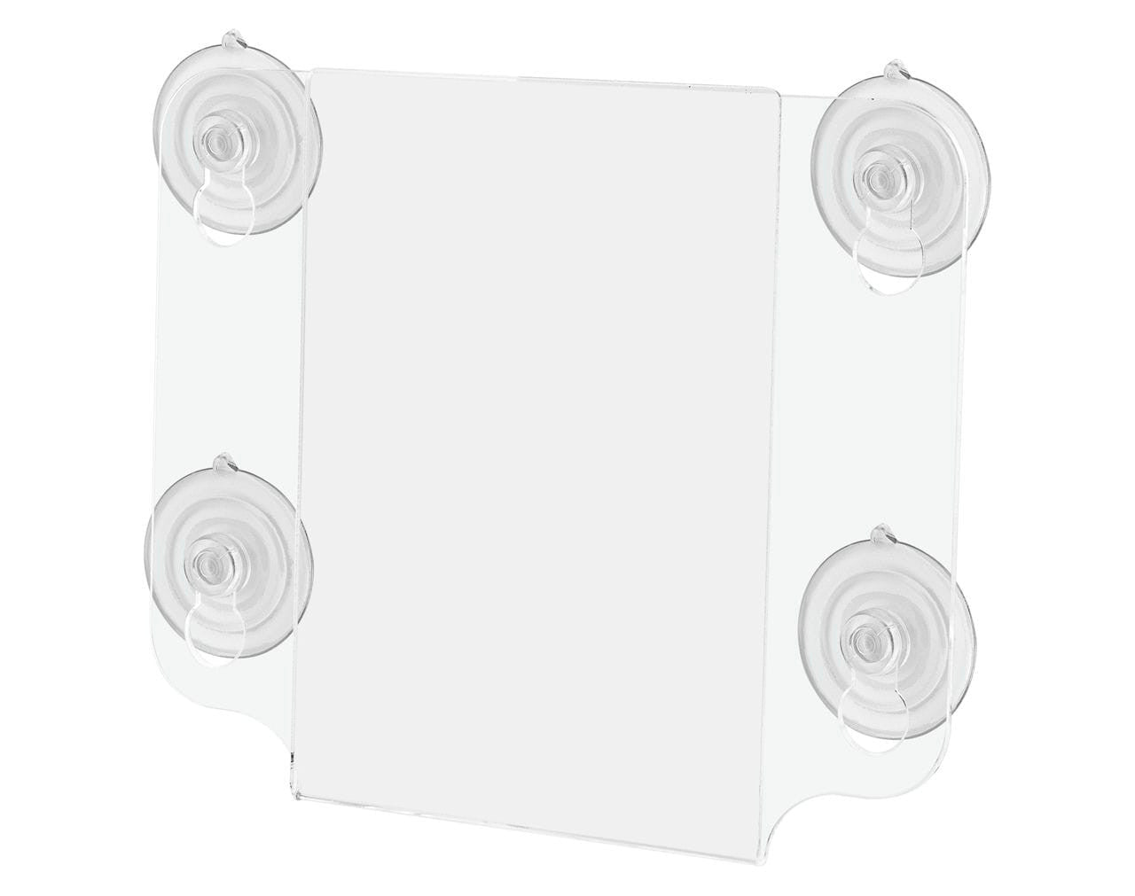 5"W x 7"H Window Sign Holder Double Sided with Suction Cups