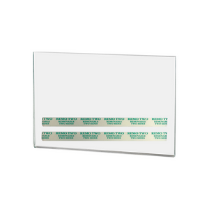 6"W x 4"H Wall Sign Holder with Double Sided Tape