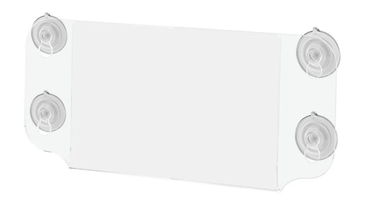 6"W x 4"H Window Sign Holder Double Sided with Suction Cups