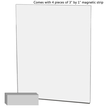 Magnetic 8"W x 10"H Sign Holder Metal Mount