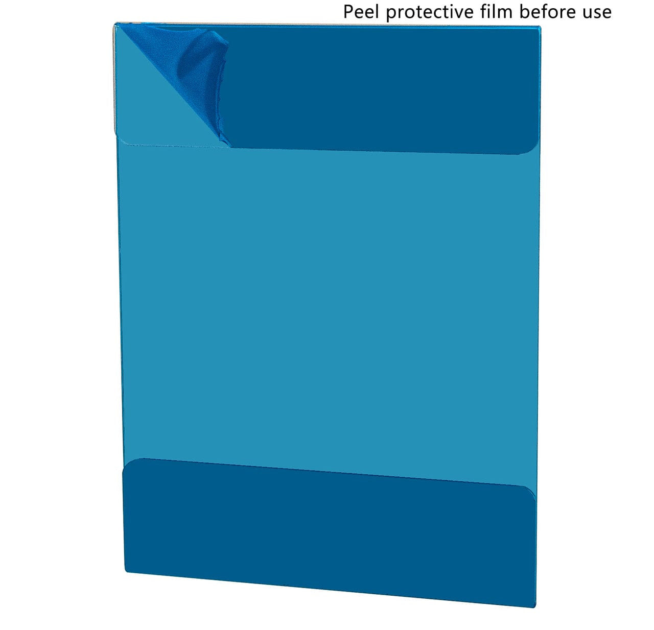 8.5"W x 11"H Wall Sign Sleeve with Velcro