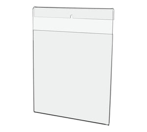 Sign Holder 8.5"W x 11"H Flyer Display with Notched Backside