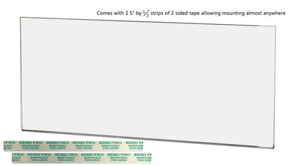 Sign Holder 8.75"W x 3.8"H Large Name Plate Label Display