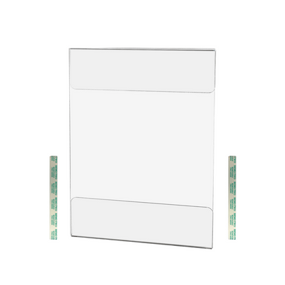 8.5"W x 11"H Wall Sign Sleeve with Double Sided Tape