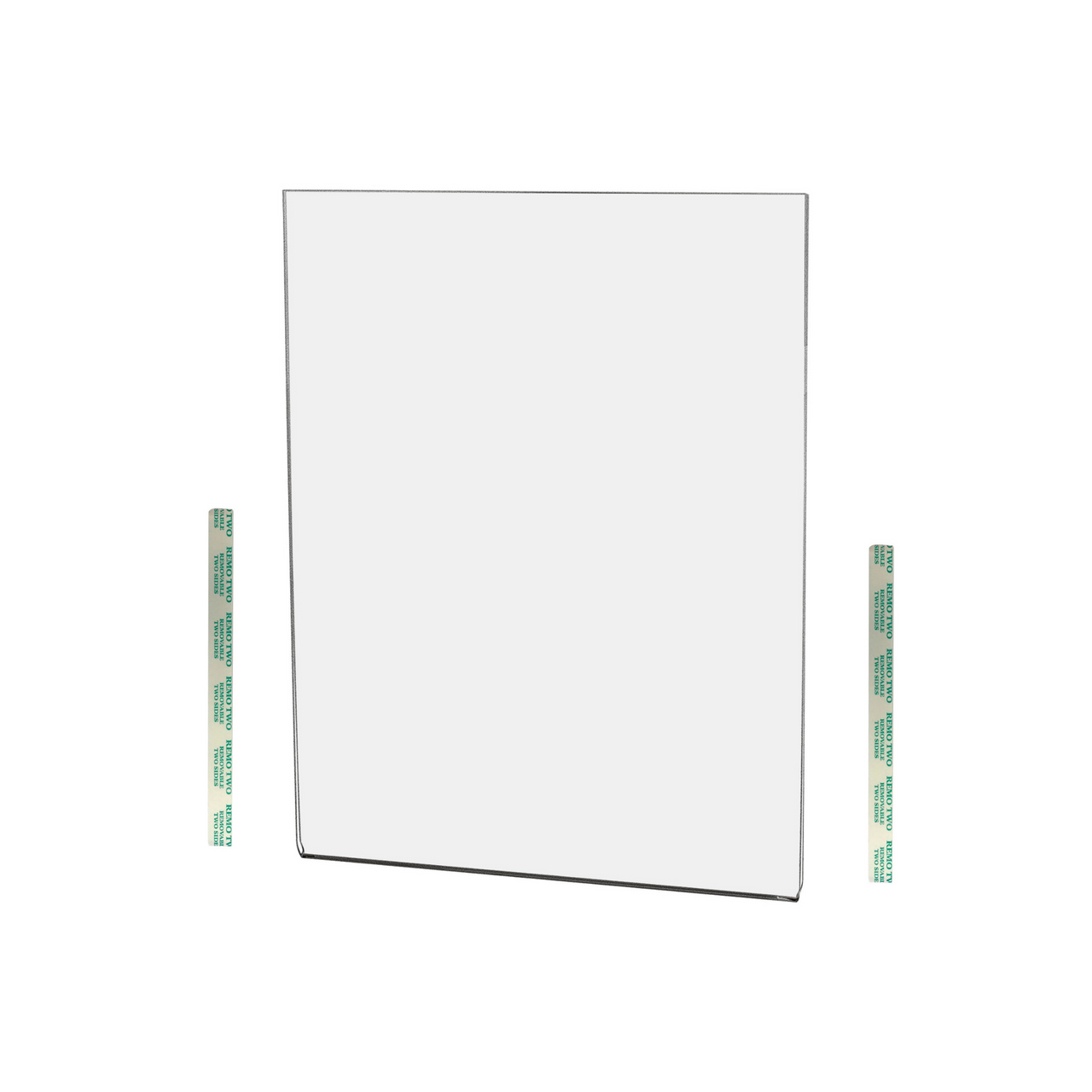 8.5"W x 11"H Wall Sign Holder with Double Sided Tape