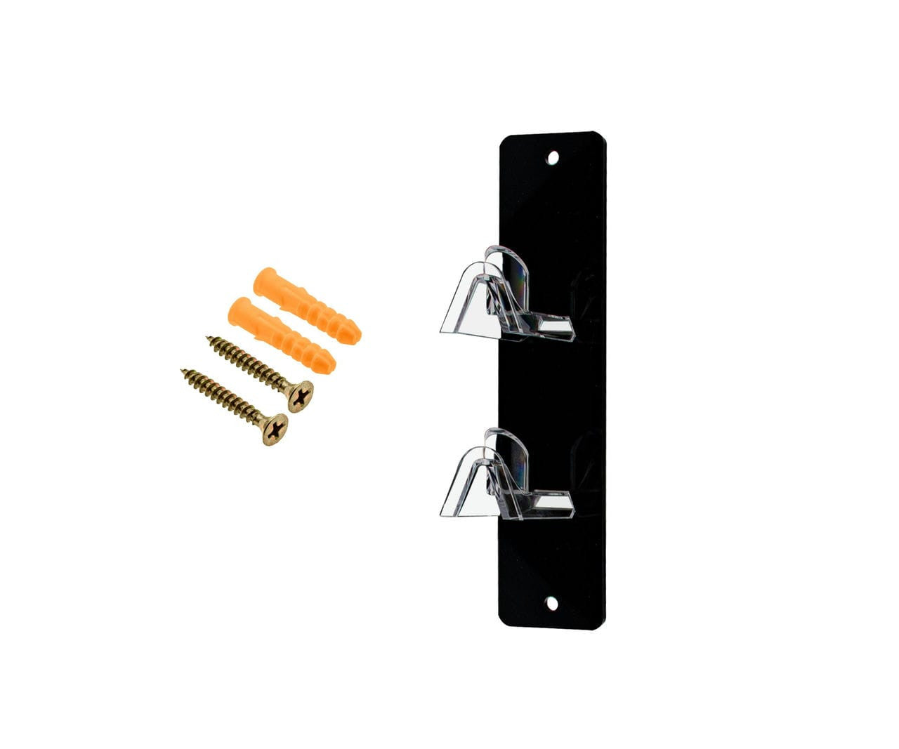 2 Tier Eyewear Display Wall Mount Safety Glasses Rack