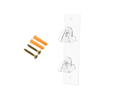 2 Tier Eyewear Display Wall Mount Safety Glasses Rack