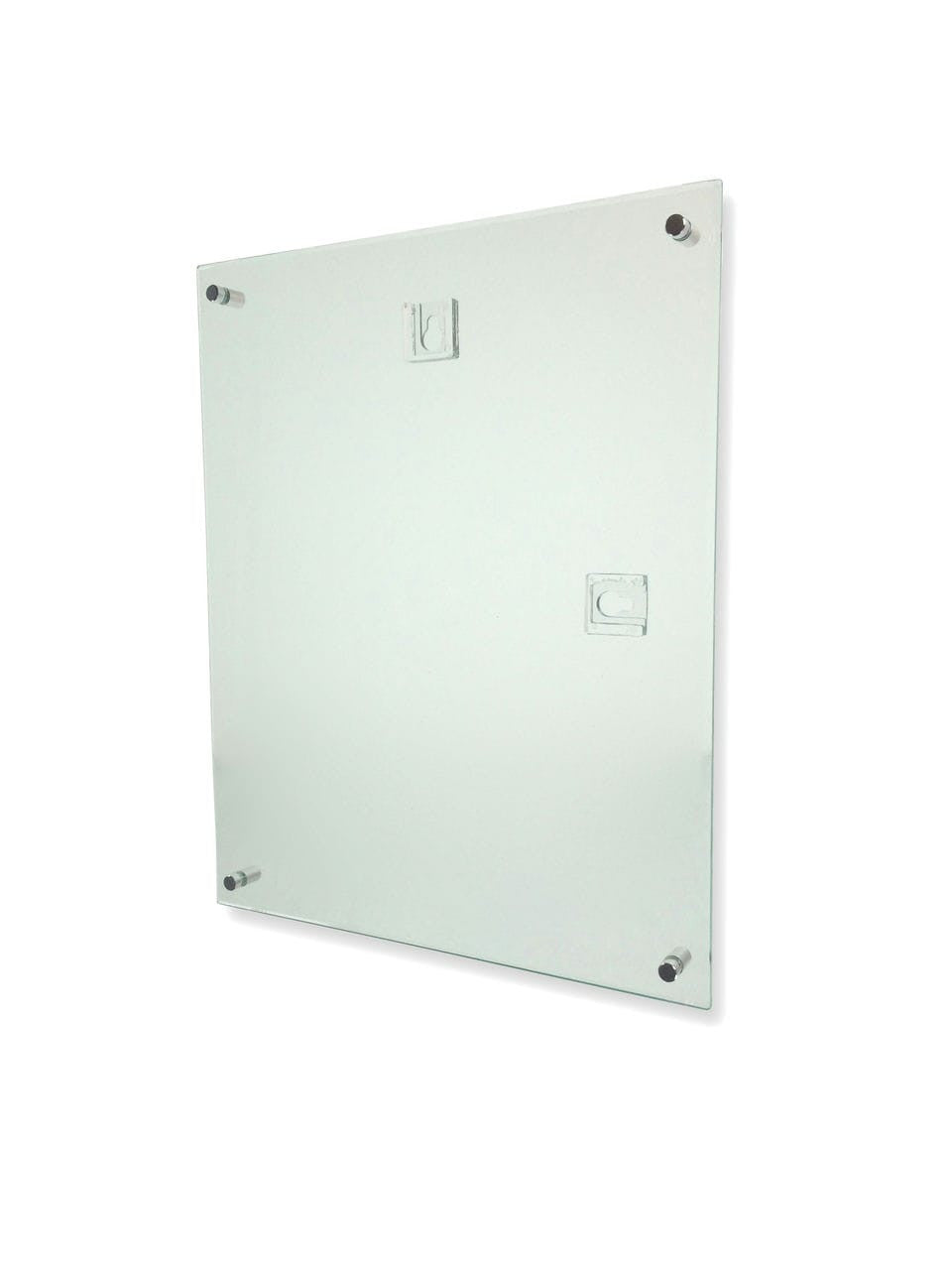 8.5"W x 11"H Portrait Frame Green Edge Wall Mount Sign Display