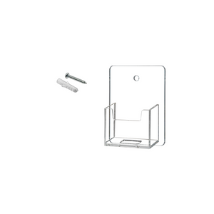 Vertical Business Card Holder Single Pocket Wall Mount