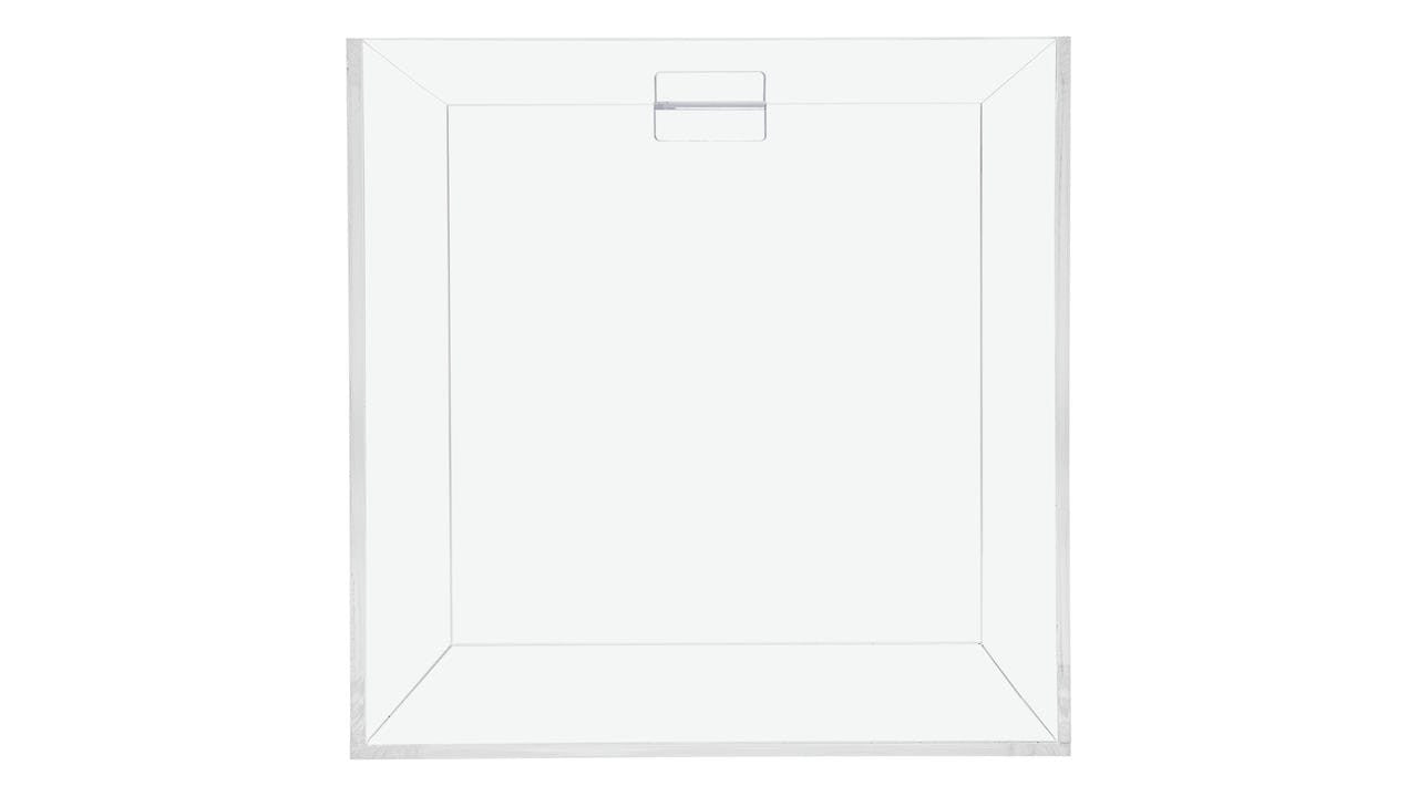 6"W Slatwall Retail Bin Clear Acrylic Merchandise Storage Box