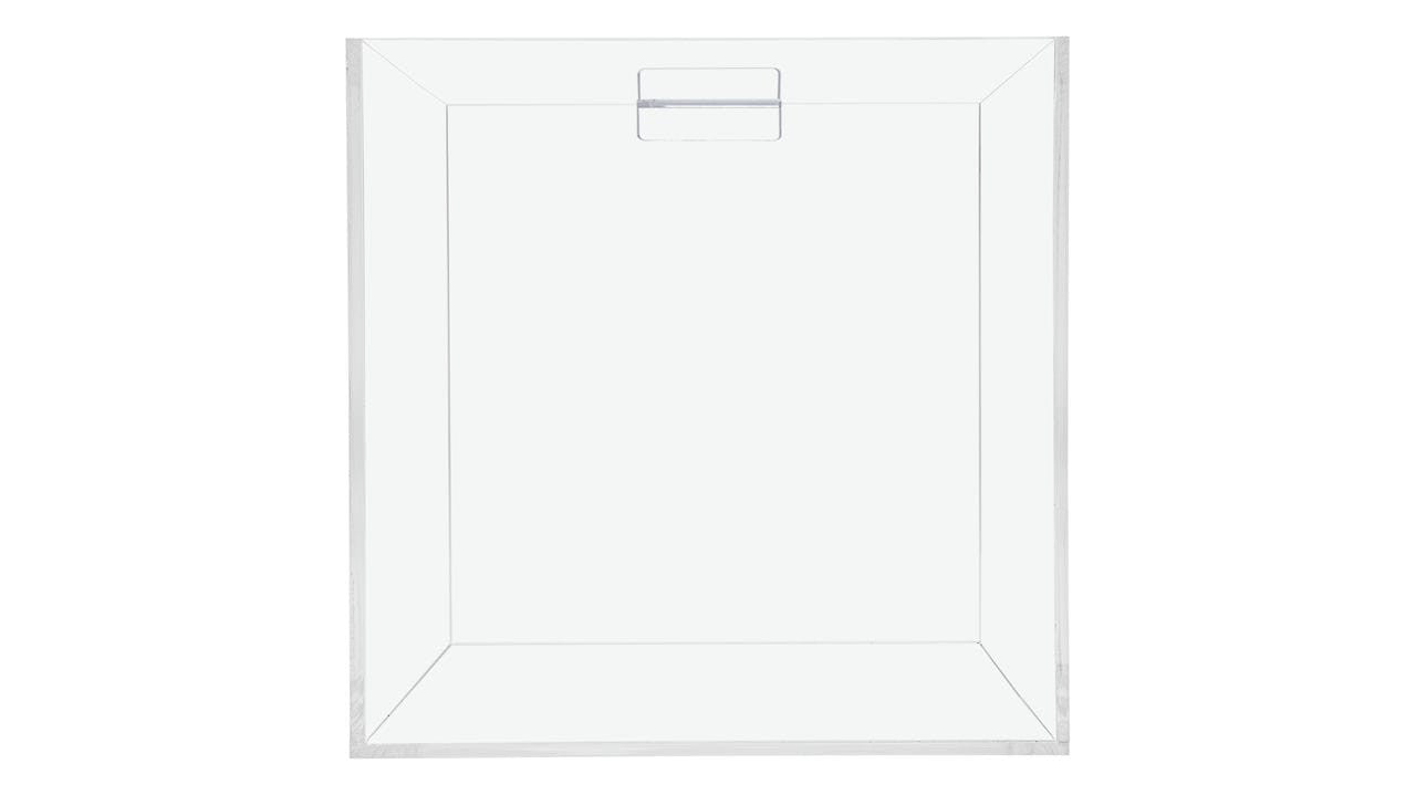 7"W Slatwall Retail Bin Clear Acrylic Merchandise Storage Box