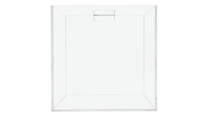 7"W Slatwall Retail Bin Clear Acrylic Merchandise Storage Box