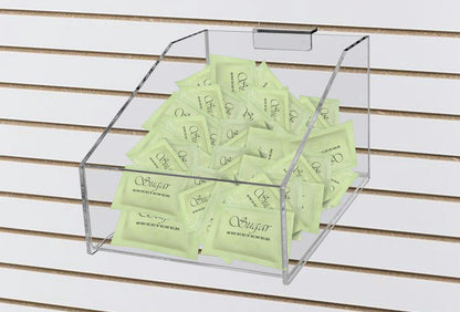 Slatwall CD Display Art Supply Bin 5.75"W Retail Storage