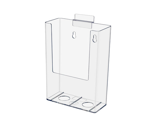 Slatwall 4.5"W Bifold Brochure Pamphlet Holder