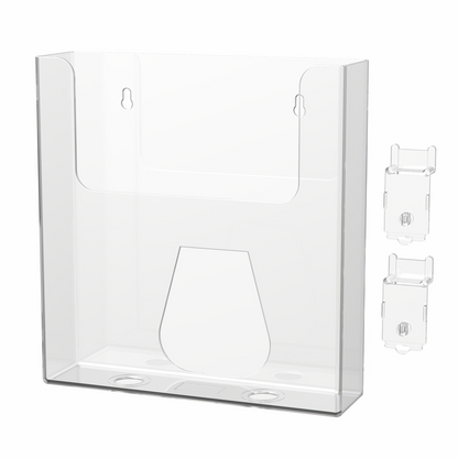 Slatwall 8.5"W Flyer Display Retail Magazine Holder