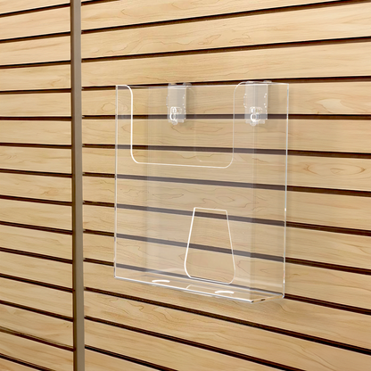 Slatwall 8.5"W Flyer Display Retail Magazine Holder