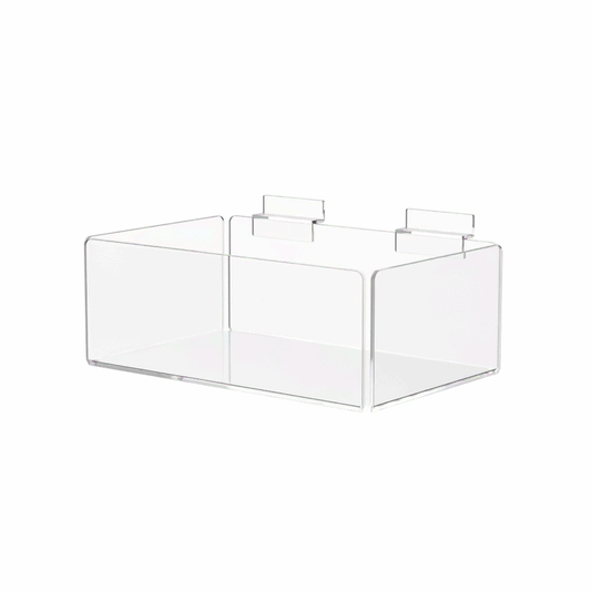 Slatwall 10" Single Compartment Organizer Storage Tray