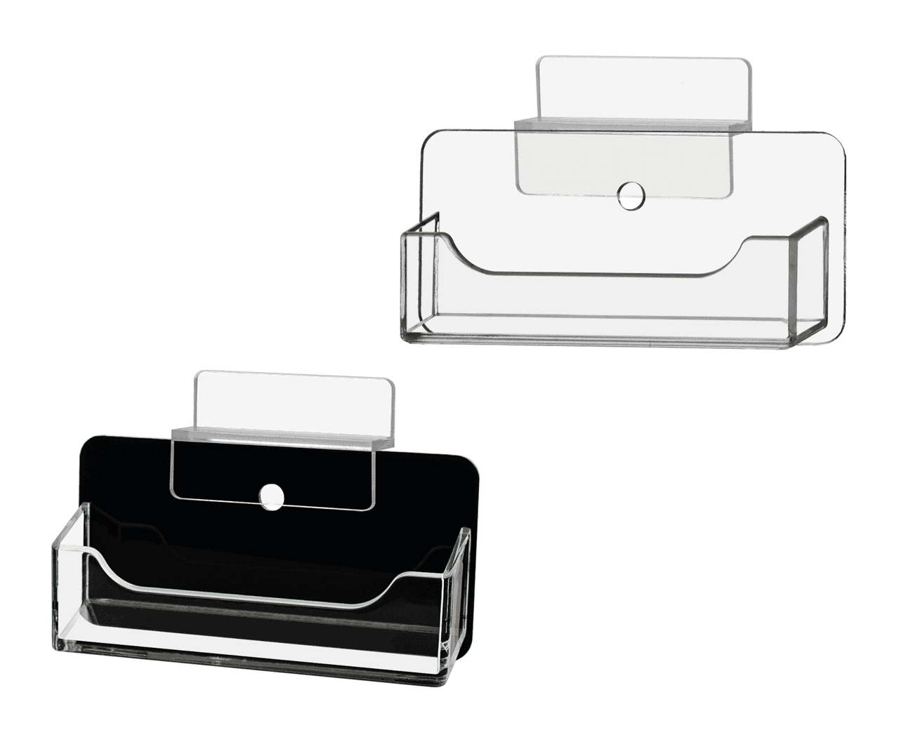 Slatwall Single Pocket Business or Gift Card Display Holder