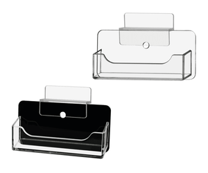 Slatwall Single Pocket Business or Gift Card Display Holder