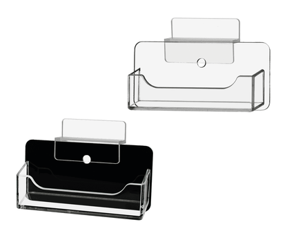 Slatwall Single Pocket Business or Gift Card Display Holder