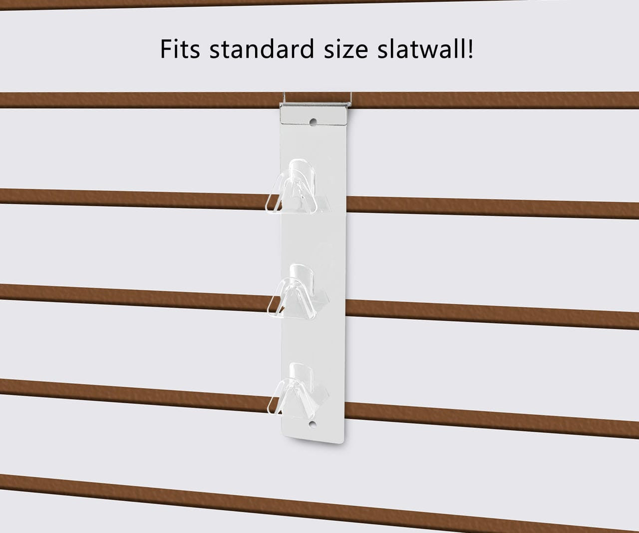 Slatwall Eyewear Holder 3 Tier Hanging Acrylic Rack