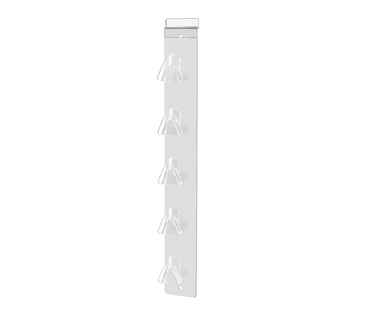 Slatwall Eyewear Holder 5 Tier Hanging Acrylic Rack