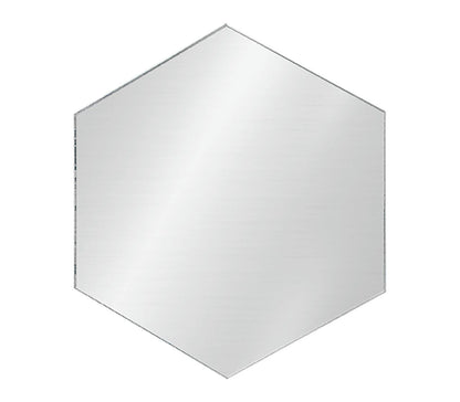 Hexagon Shaped Mirror Acrylic Pieces for Arts and Crafts