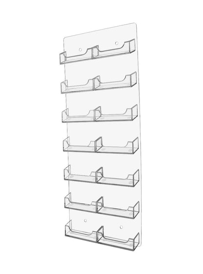 14 Pocket Hanging Business Card Holder