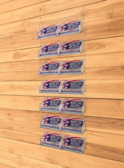 14 Pocket Hanging Business Card Holder