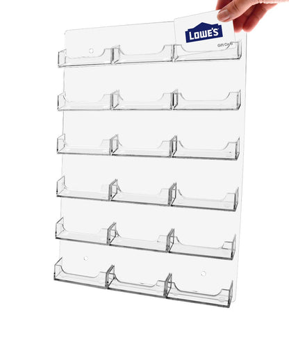18 Pocket Hanging Business Card Holder