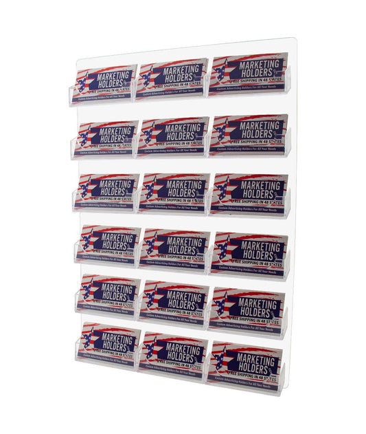 18 Pocket Hanging Business Card Holder