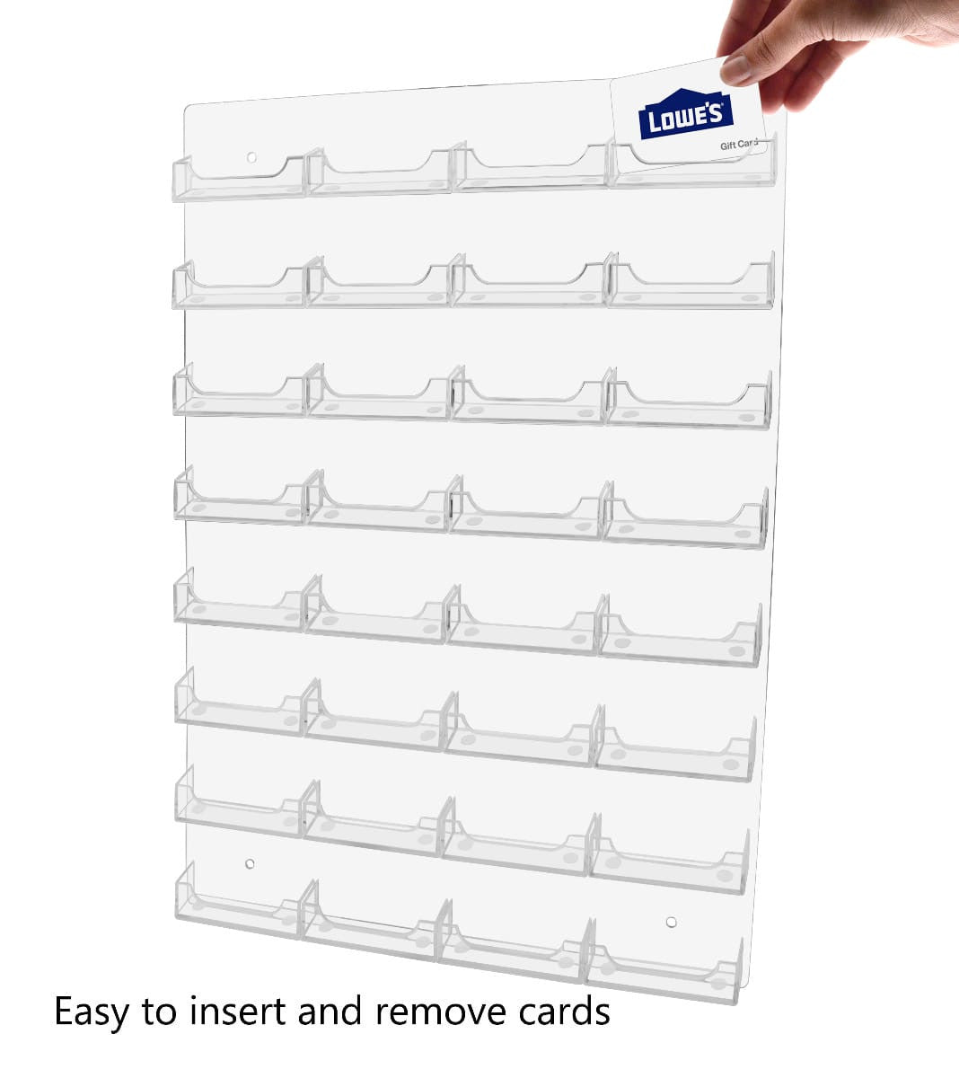32 Pocket Hanging Business Card Holder