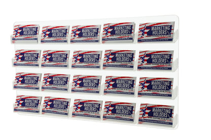20 Pocket Hanging Business Card Holder
