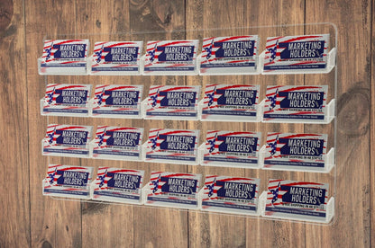 20 Pocket Hanging Business Card Holder