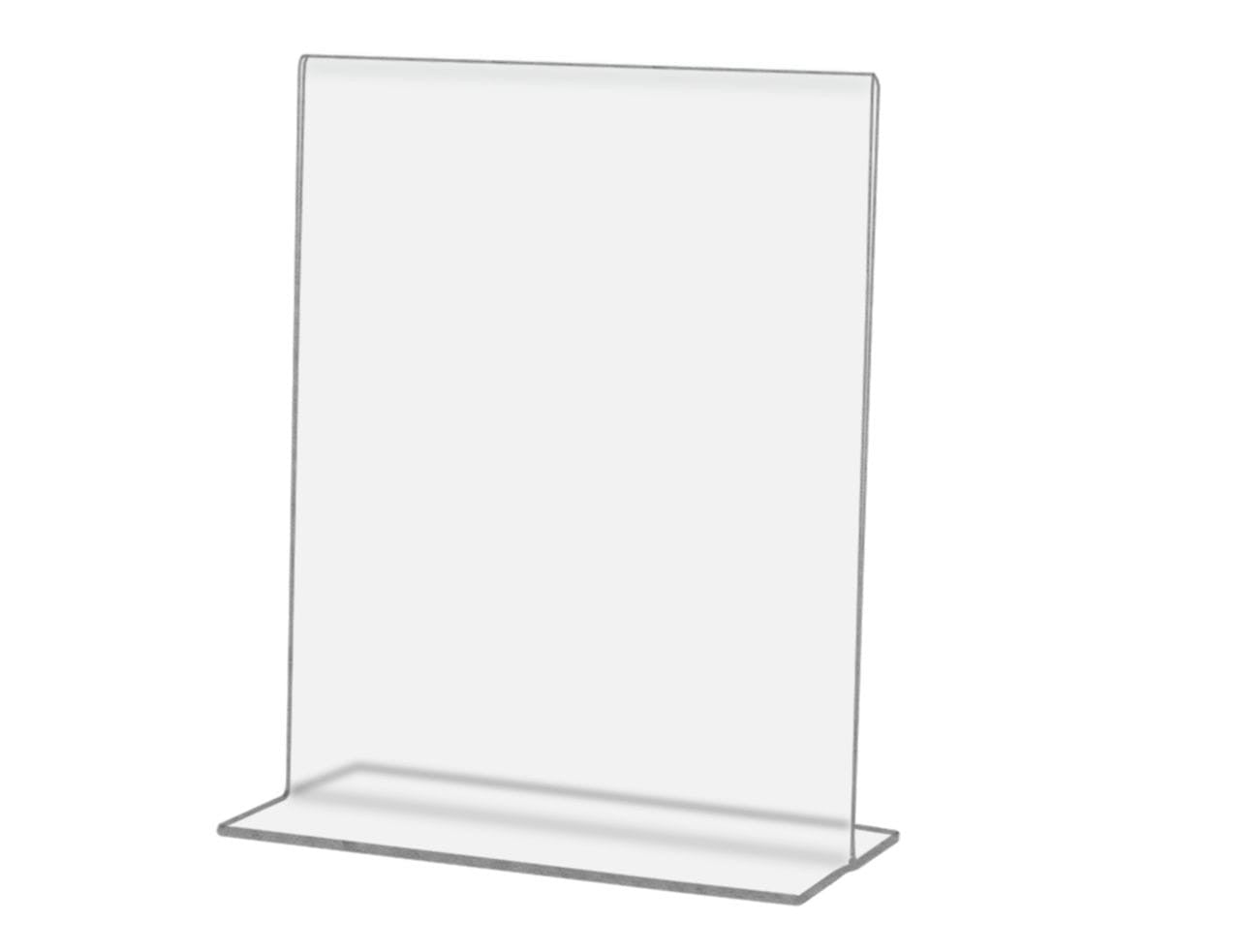 Bottom-Load Table Tent Sign Holder - 4"W x 5"H