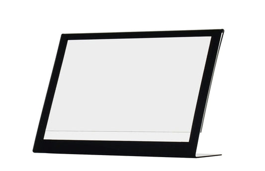 11"W x 8.5"H Graphic Flyer Display Sign Holder with Black Border