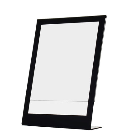 8.5"W x 11"H Sign Holder with Black Border Ad Display Frame