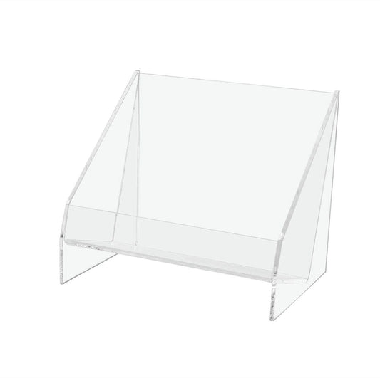CD DVD Holder Countertop 5.75"W Multimedia Display Bin