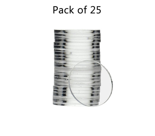 Blank Discs 1.5" Clear Acrylic Circle Craft Supplies .220" Thick