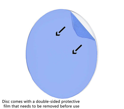 22" Round Disc Clear Acrylic Plexiglass Circle Table Top