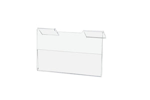 Grid Slatwall Business Card Holder 3.5"W Small Sign Display