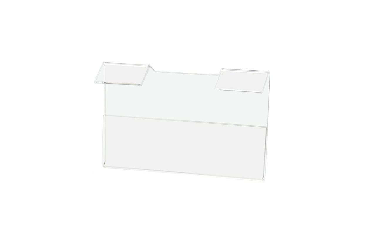 Grid Slatwall Business Card Holder 3.5"W Small Sign Display