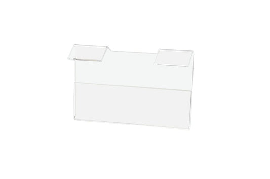 Grid Slatwall Business Card Holder 3.5"W Small Sign Display