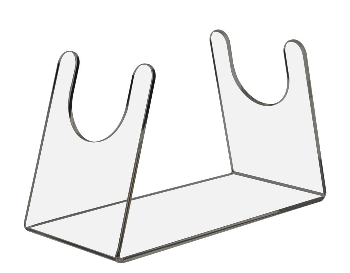 Shofar Holder Display For Yemenite or Instruments and Bats Clear