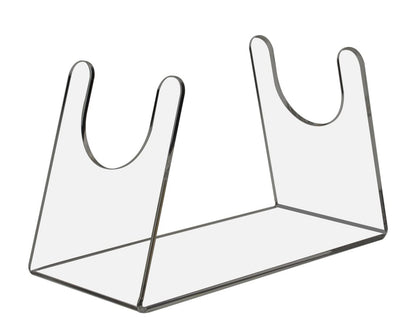 Shofar Holder Display For Yemenite or Instruments and Bats Clear