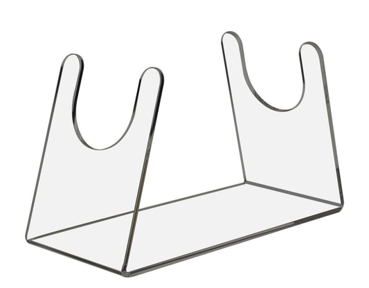 Shofar Holder Display For Yemenite or Instruments and Bats Clear