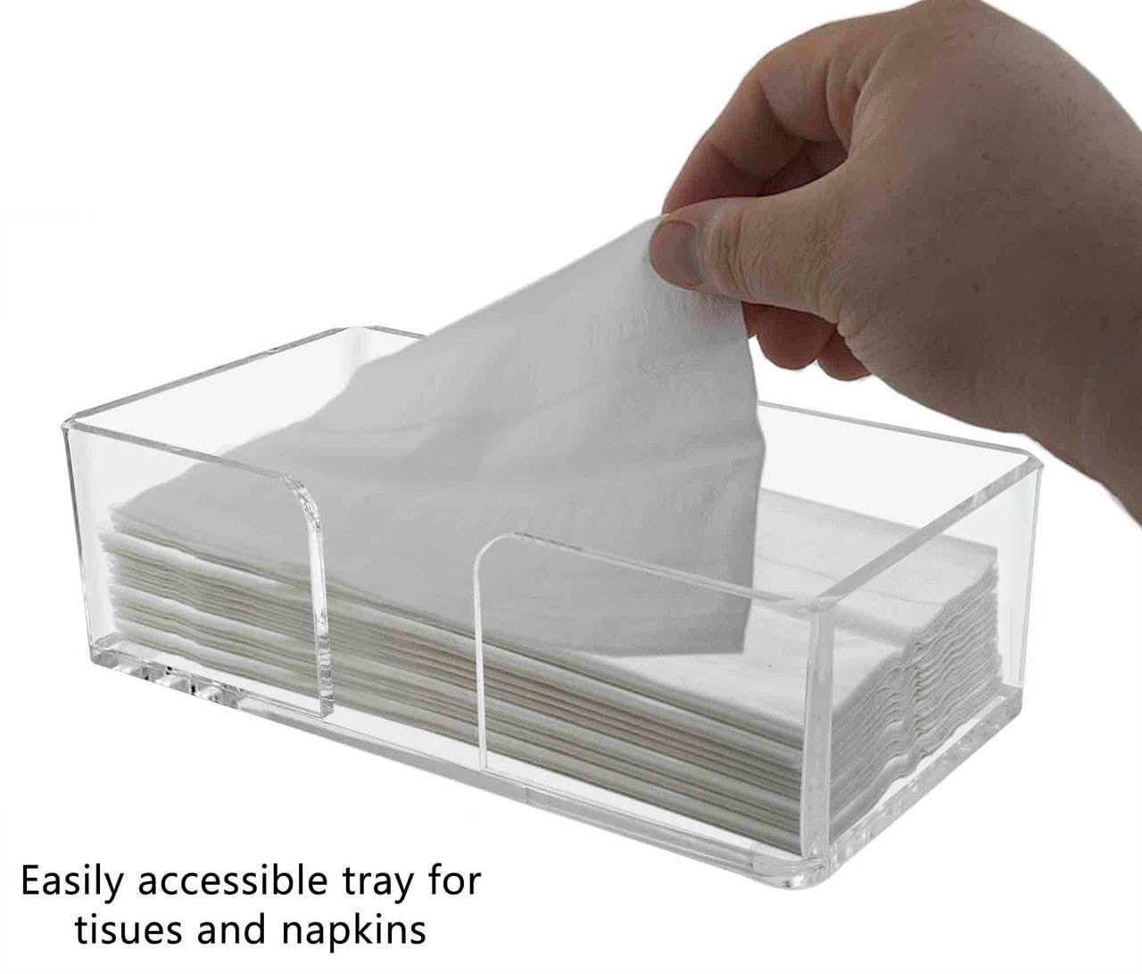 9"W Paper Hand Towel Holder Bathroom Kitchen Accessories