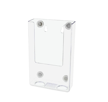 3.5"W Magnetic Slim Trifold Brochure Holder Metal Mount Display